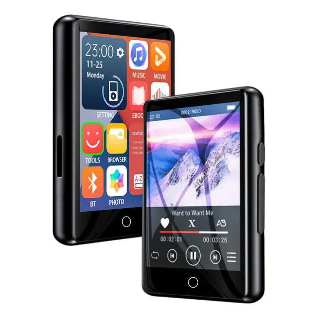 Reproductor Bluetooth Hifi Mp4/mp3, Radio Fm, Soporte De 128
