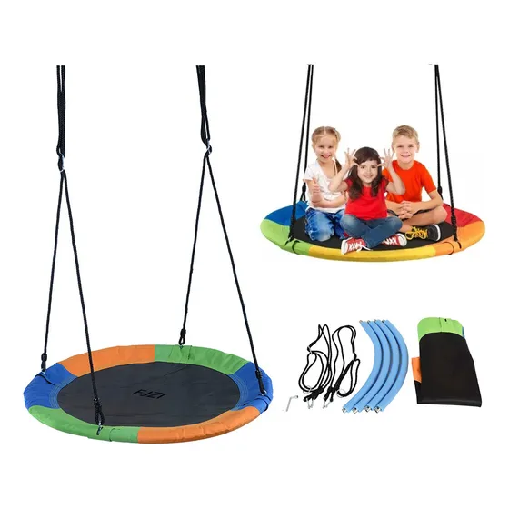 Columpio Mecedor Multicolor Para Niños