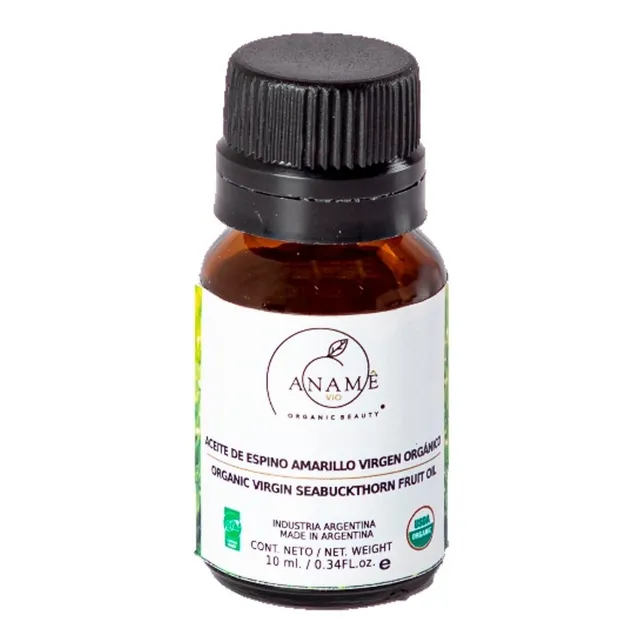 Aceite De Espino Amarillo Virgen Organico X 10 Ml Aname Vio 
