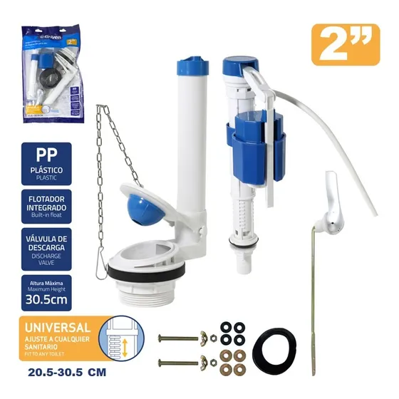 Kit De Reparación Inodoro De Manilla Universal Griven 2 In