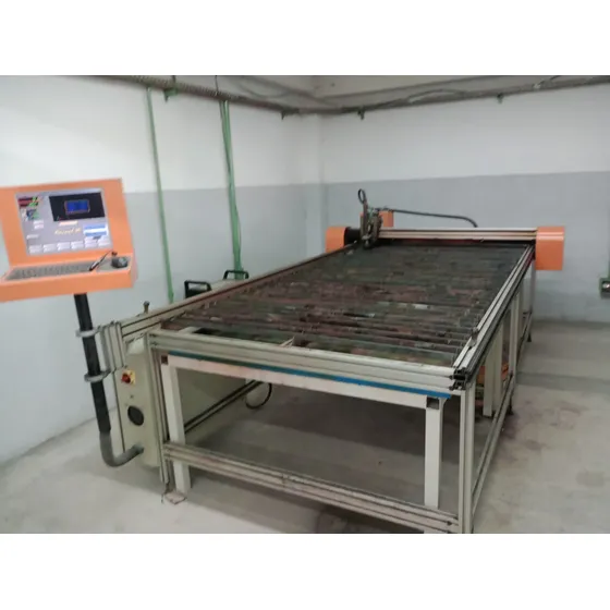 Mesa Cnc De Corte A Plasma De 3000x1200 - Vn814