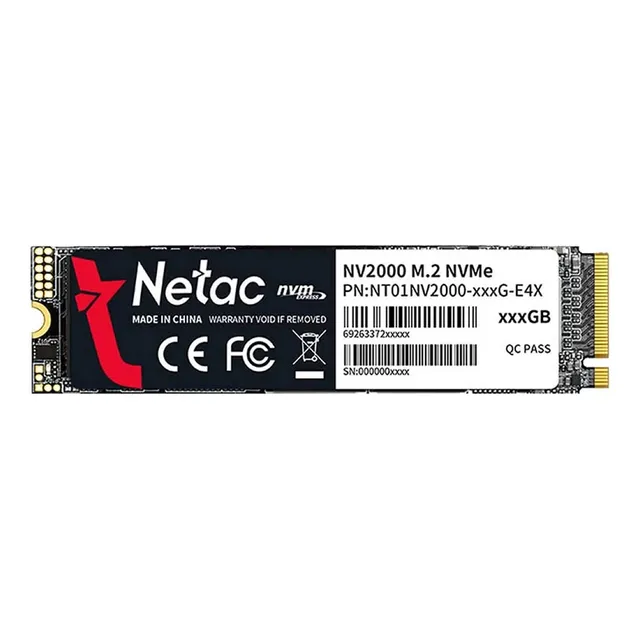 Solido Ssd Nvme M.2 Netac Nv2000 1tb 2280 Pcie 3.0 X4