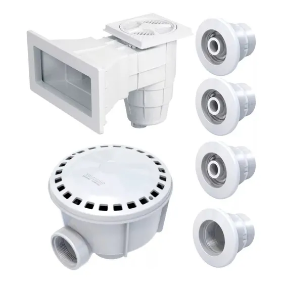 Kit Hormigon Dlx Skimmer Toma Fondo Retornos Virola Vulcano