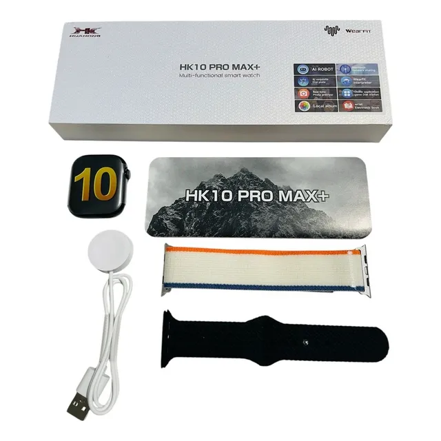 Reloj Inteligente Hk 10 Pro Max Plus 2025 Ai Álbum Fotos Acc