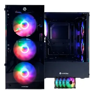 Gabinete Pc Gamer 4 Fans Rgb Inclusas Para Atx Micro Atx Gabinete Pc Gamer 4 Fans Rgb Inclusas Para Atx Micro Atx