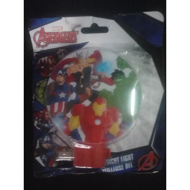 Led-night Light. Marvel Avengers Nuevo. Importado.