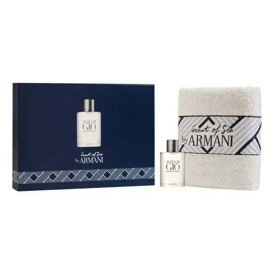 Cofre Giorgio Armani Acqua Di Gio Edt 100ml + Towel Toalla