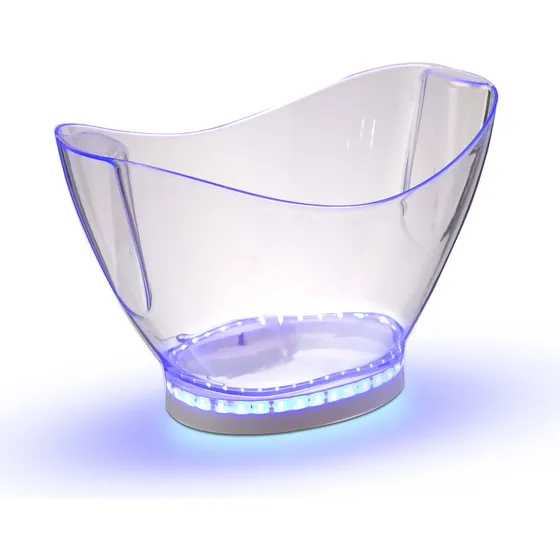 Champanheira Baladeira 9,5 Litros Com Led Rgb Cor Cristal Neon Lisa