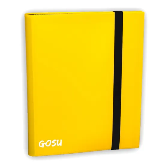 Binder Yellow - 9 Pocket 360 Card Slots - Gosu