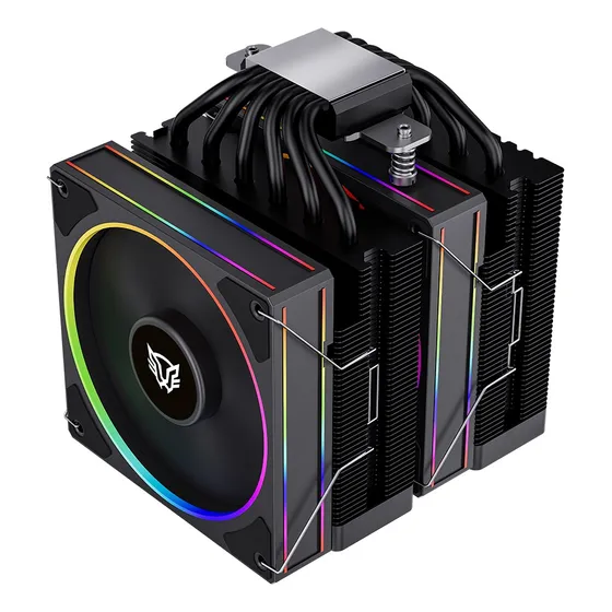 Enfriamiento De Aire Heliux Pro Hex70 Rgb 6 Pipas  Tdp 270 W