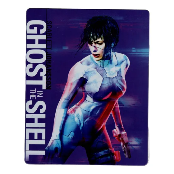 Ghost In The Shell 2018 Steelbook Filme Blu-ray e DVD