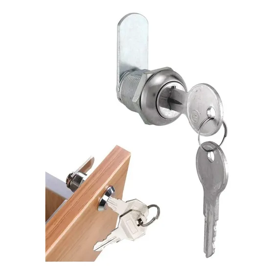 Cerradura Con 2 Llave Gabinetes Gavetas De Madera O Metal