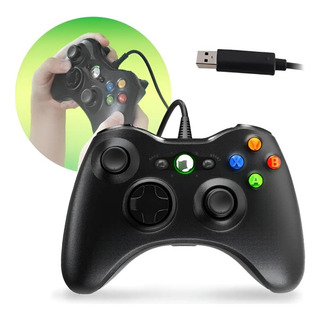 Controle Para Xbox 360 Com Fio Joystick Pc Compativel Com Xc Controle Para Xbox 360 Com Fio Joystick Pc Compativel Com Xc