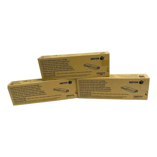 Kit 3 Toner Xerox 106r03534, 106r03533, 106r03535 C400 C405