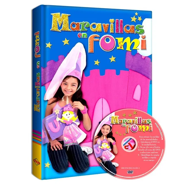 Libro Maravillas En Fomi Manualidades Con Corrospum + Dvd
