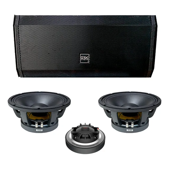 Bafle Qrx Audio® Qrx-212tr/pro 2x12 Y Driver Lavoce Sin Env.