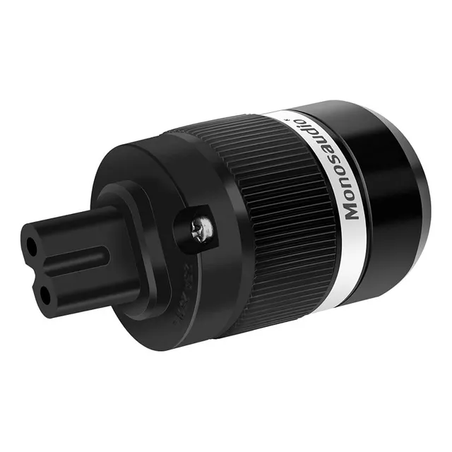 Monosaudio - Enchufe De Alimentación De Audio 4n De Cobre Pu
