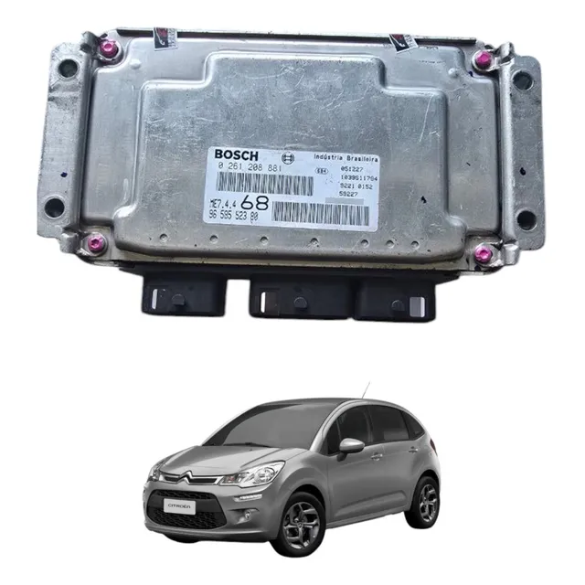 Modulo Injecao Central  Citroen C3 1.6 16v 2013 2016 (usado)