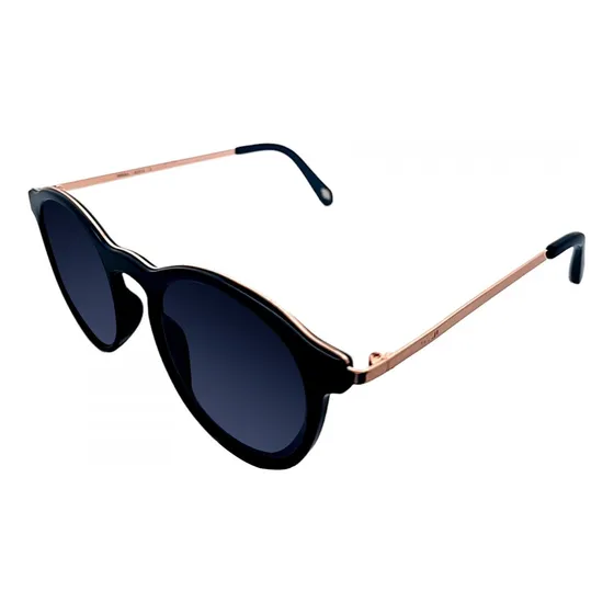 Lentes De Sol Fossil X82510 Outlook Negro Mujer