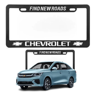 Par Portaplacas Universal Chevrolet Find New Roads Plastico Par Portaplacas Universal Chevrolet Find New Roads Plastico