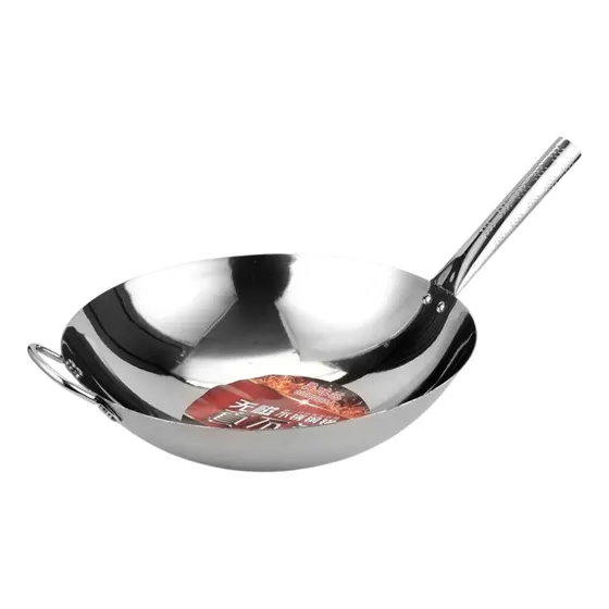 Wok 36cm Acero Inoxidable, 