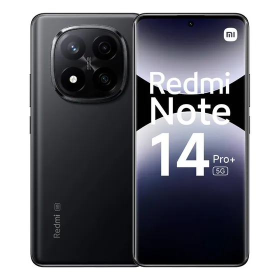 Celular Xiaomi Redmi Note 14 Pro + 5g Dual Sim 256 Gb Negro 8 Gb Ram
