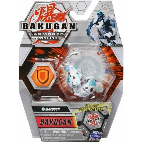 Bakugan Armored Alliance S2 Figura Maxodon Blanco Core Ball