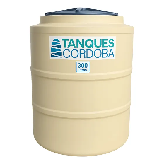 Tanque De Agua Cordoba 300 Litros Tricapa 85 Cm X 67 Cm