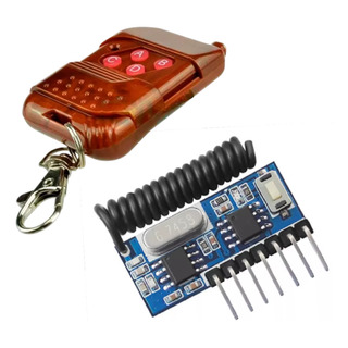 Modulo Rf 433mhz Rx480e Receptor 4 Canales Con Control Modulo Rf 433mhz Rx480e Receptor 4 Canales Con Control