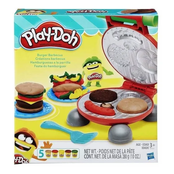 Massinha Play Doh Festa Do Hamburguer - Hasbro