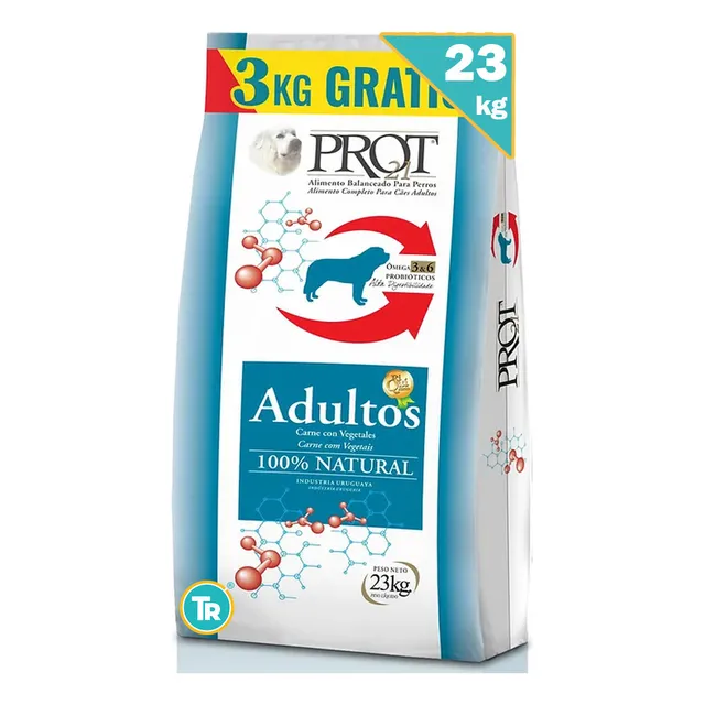 Prot 21 alimento para perro adulto 23kg