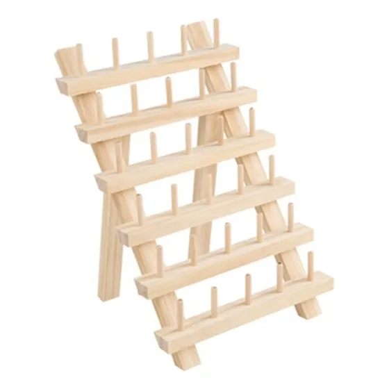 Para Porta Hilos De Madera Plegable 30/80/120 Carretes De Y