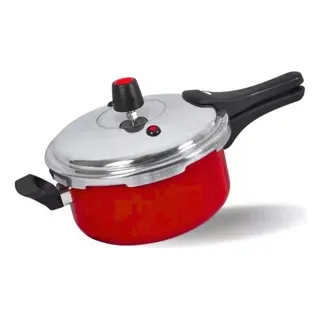 Panela De PressĂŁo Antiaderente 3 Litros Fechamento Externo Cor Vermelho Panela De PressĂŁo Antiaderente 3 Litros Fechamento Externo Cor Vermelho
