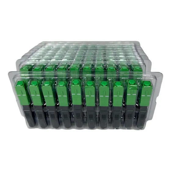 Conector Rápido Fibra Óptica Ftth Sc/apc Pack Blister 10unds