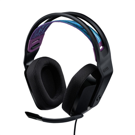 Logitech G335, Diadema Gamer Pc, Ps5, Xbox / Color & Confort Color Negro Logitech G335, Diadema Gamer Pc, Ps5, Xbox / Color & Confort Color Negro