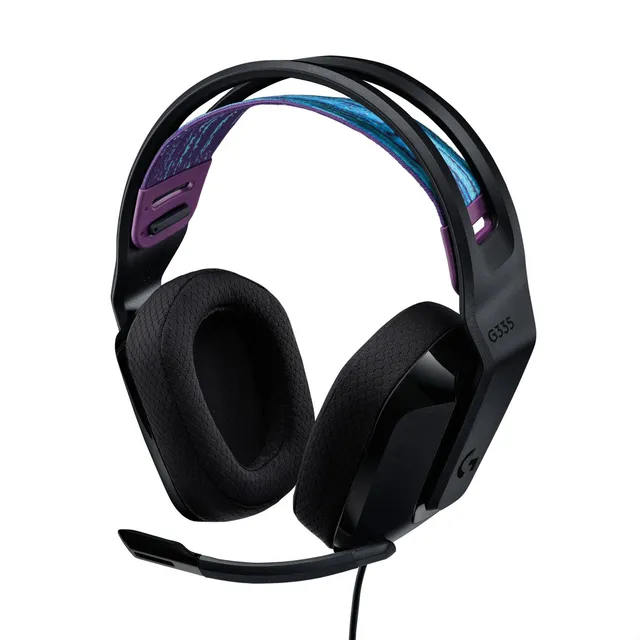 Logitech G335, Diadema Gamer Pc, Ps5, Xbox / Color & Confort Color Negro