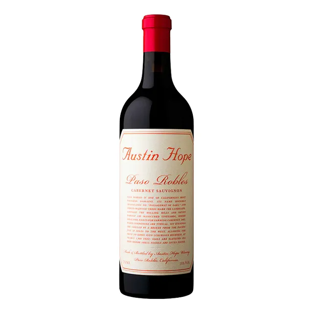 Vino Tinto Austin Hope Paso Robles Cabernet Sauvignon 750ml