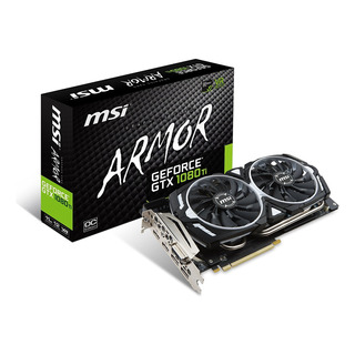 Tarjeta Gráfica Msi Geforce Gtx1080 Ti Armor 11g Oc 11gb Tarjeta Gráfica Msi Geforce Gtx1080 Ti Armor 11g Oc 11gb