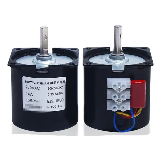 Agounod Motor Ac Sincrono Iman Permanente Centro Eje
