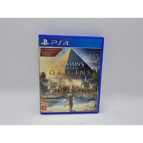 Assassin's Creed: Origins- Ps4 Mídia Física Seminovo