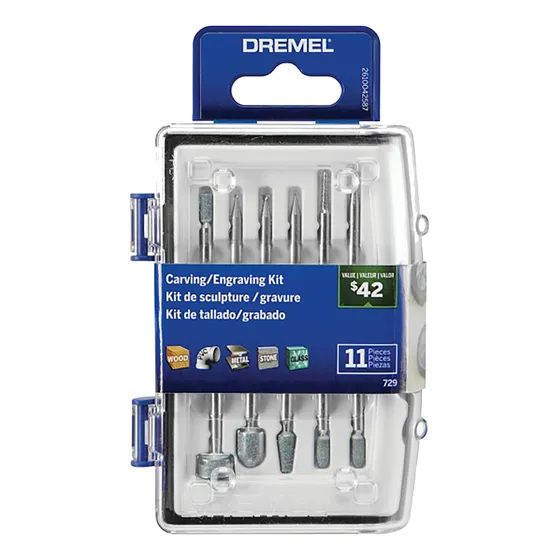 Kit De Accesorios Para Tallar Y Grabar Dremel 729ab 11pzas