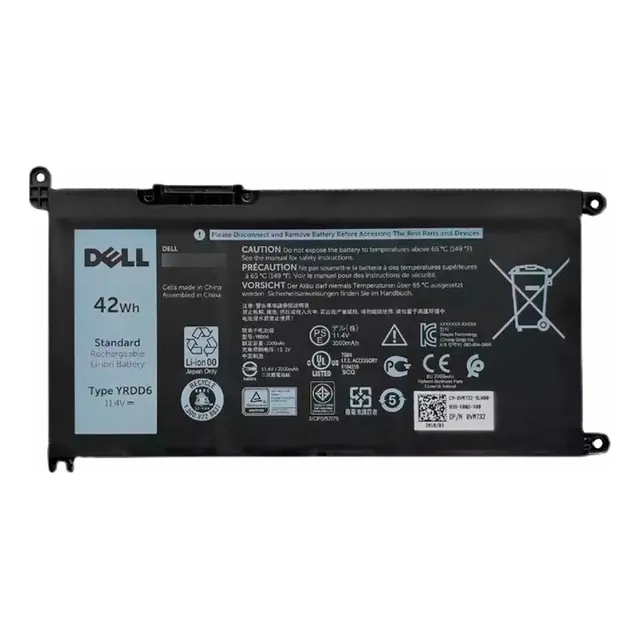 Bateria Original Dell Vostro Latitude 14 3400 / Yrdd6 Nueva