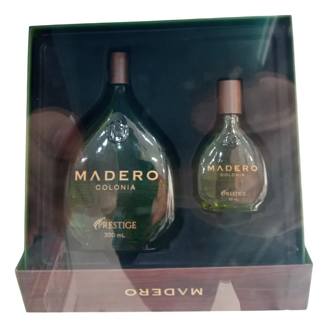 Estuche Colonia Madero 200 Ml + Colonia 30 Ml Pack Original