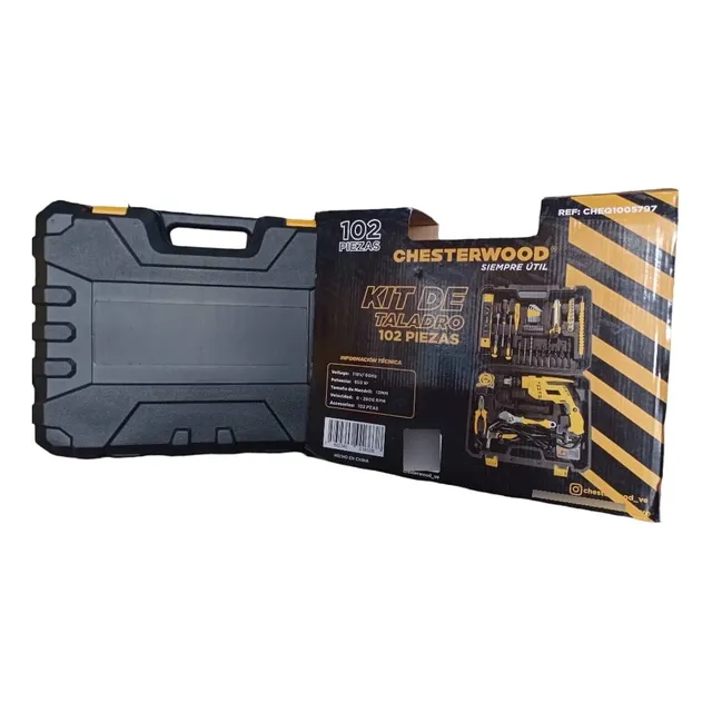 Taladro Kit Juego Con 102 Piezas 