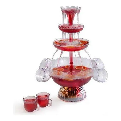 Fuente Coctelera Iluminada Ch19354