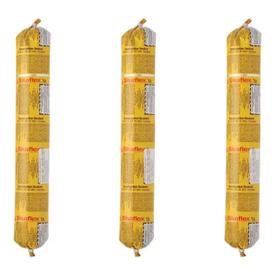 3 Pack Sellador Elastico Sikaflex-1a Purform Blanco 600 Ml S