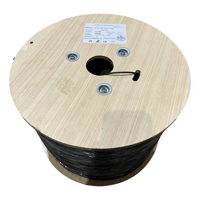 Fibra Óptica Drop Monomodo G657b3 1 Hilo 2000 Metros