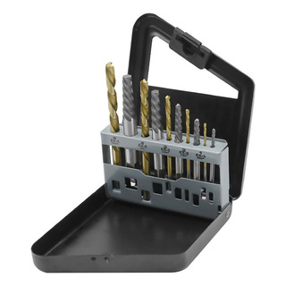 Conjunto De 10 Brocas Para A Mão Esquerda, Conjunto De Extra Conjunto De 10 Brocas Para A Mão Esquerda, Conjunto De Extra
