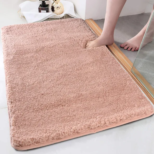 Alfombra Baño Acogedora Homeer 32 X 20  Absorbente Agua Para