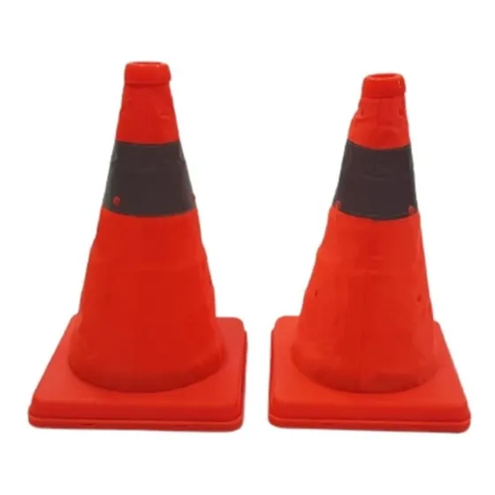 Cono Plegable - 45 Cm Retractil Ideal Para Equipo Carretera
